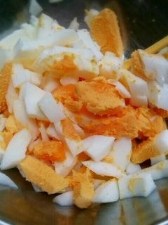 5秒で茹で卵のみじん切り-レシピのメイン写真