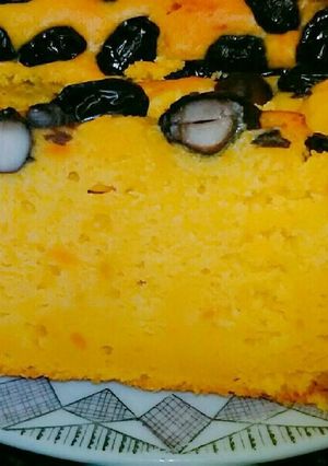 HMでカボチャと黒豆のパウンドケーキ-レシピのメイン写真