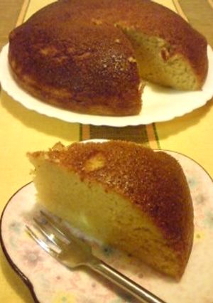 きな粉ホットケーキ炊飯器炊き-レシピのメイン写真