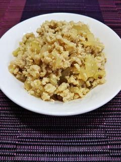 簡単鶏そぼろ♪レモン入り-レシピのメイン写真