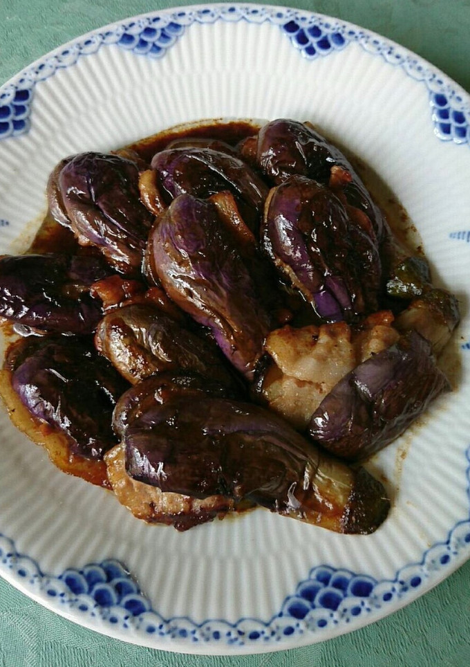 母レシピ：ナスと豚肉のはさみ焼き-レシピのメイン写真