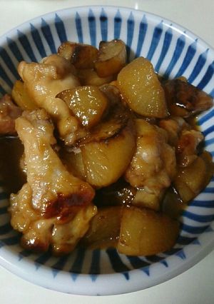 母レシピ：鶏肉と大根の煮物-レシピのメイン写真