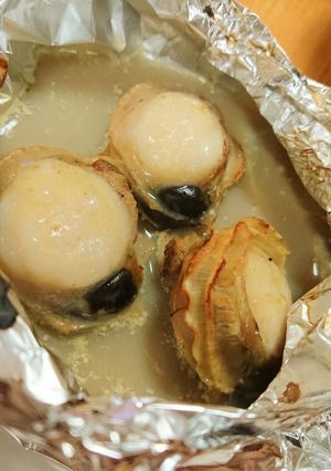 簡単！ホタテのホイル焼き-レシピのメイン写真