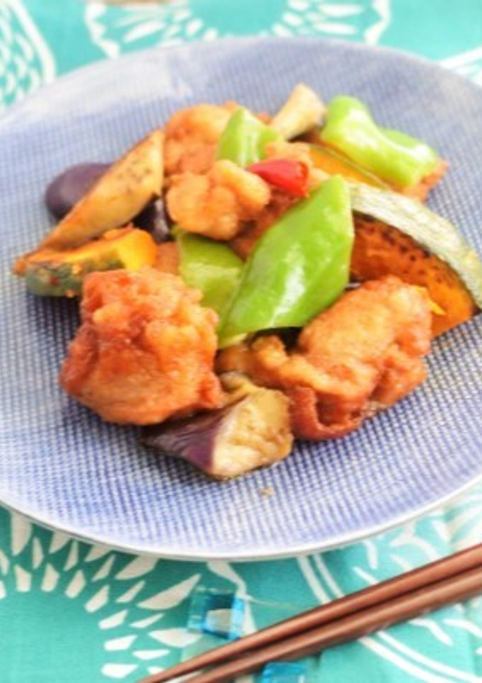 夏野菜と鶏肉の南蛮漬-レシピのメイン写真