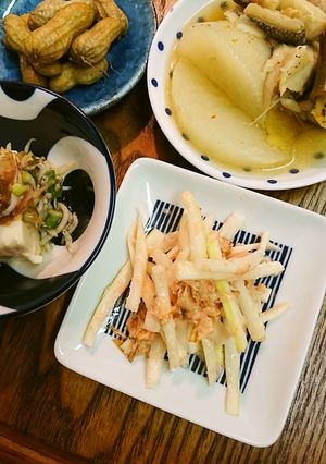 大根皮・明太和え-レシピのメイン写真