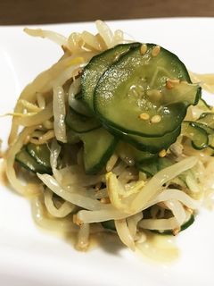 めんつゆでつくる即席ナムル風酢の物-レシピのメイン写真