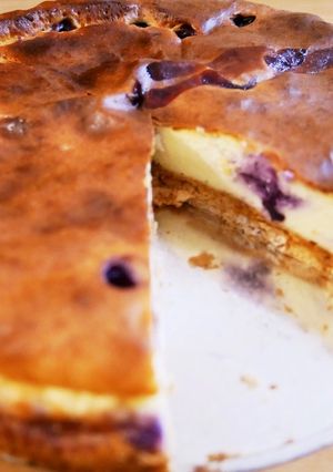 ヨーグルトで簡単ベイクドチーズケーキ-レシピのメイン写真