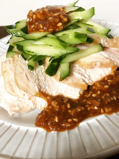 棒棒鶏のタレ材料4つ簡単美味しい^ ^-レシピのメイン写真