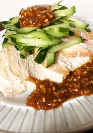 棒棒鶏のタレ材料4つ簡単美味しい^ ^-レシピのメイン写真
