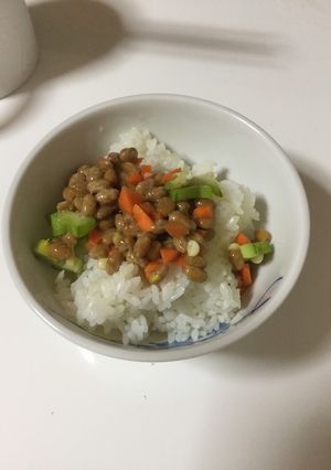 人参オクラ納豆-レシピのメイン写真