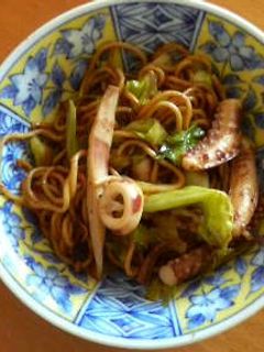 イカと春キャベツの旨焼きそば-レシピのメイン写真