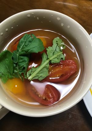 冷製ミニトマトアイコでスープ-レシピのメイン写真