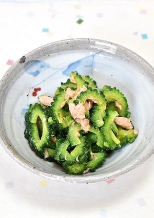 ゴーヤとツナの和え物-レシピのメイン写真