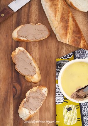 鶏レバーのパテ-レシピのメイン写真
