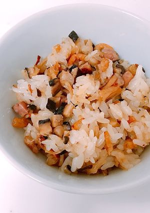 炊飯器で作る中華おこわ-レシピのメイン写真