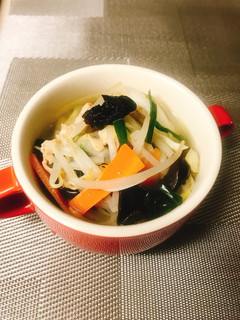 ♬タンメン風具沢山野菜スープ♬-レシピのメイン写真