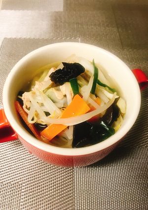 ♬タンメン風具沢山野菜スープ♬-レシピのメイン写真