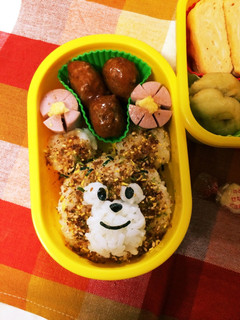 クマさんのキャラ弁-レシピのメイン写真