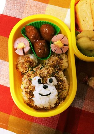 クマさんのキャラ弁-レシピのメイン写真