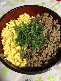 簡単そぼろ丼-レシピのメイン写真