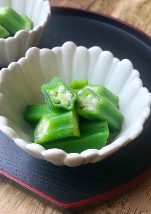 オクラの三五八漬け-レシピのメイン写真