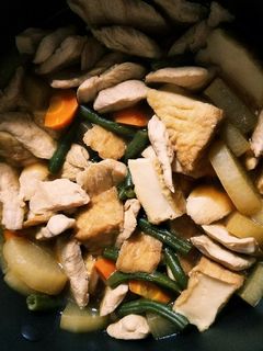 大根と厚揚げと鶏胸肉の煮物-レシピのメイン写真