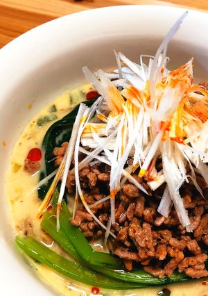 ベースパスタ担々麺-レシピのメイン写真