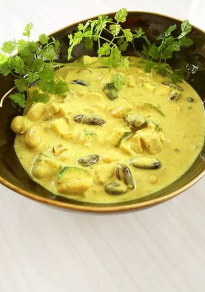 ココナッツ豆カレー-レシピのメイン写真