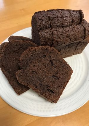 たっぷりココアの黒パウンドケーキ！-レシピのメイン写真
