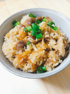 こってり!えのきと豚肉の雑穀炊き込みご飯-レシピのメイン写真