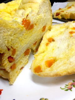 HBだけで作る!赤かぼちゃパン-レシピのメイン写真