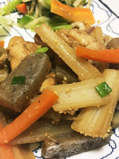 根菜と鶏肉のさっぱりゴマ煮-レシピのメイン写真