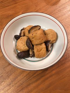 簡単♪がんもと椎茸の染み染み煮物-レシピのメイン写真