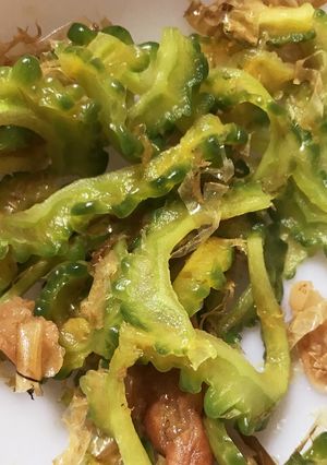 ゴーヤの梅おかか和え-レシピのメイン写真