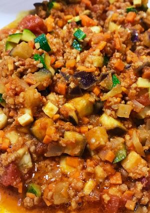 火を使わない！夏のレンジdeトマトカレー-レシピのメイン写真