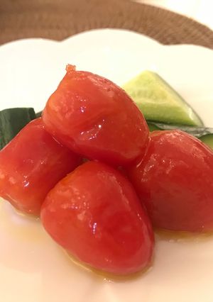 美肌へ向けて★ミニトマトのはちみつマリネ-レシピのメイン写真