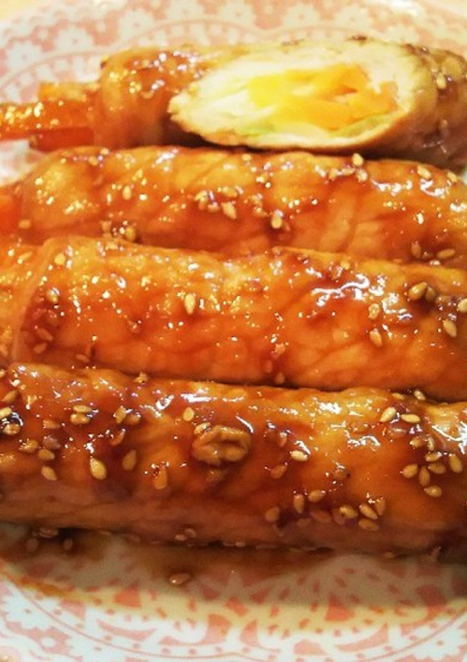 焼肉のたれで簡単★野菜の肉巻き★-レシピのメイン写真