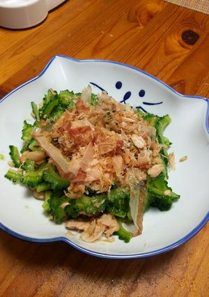 めんつゆで！ゴーヤとツナの酢の物-レシピのメイン写真
