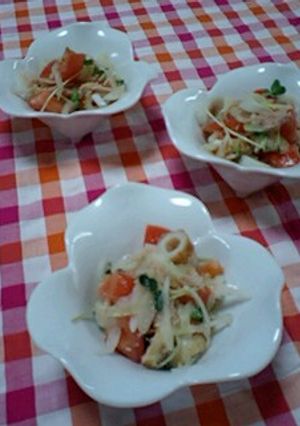 すし酢でおいしいサラダ-レシピのメイン写真
