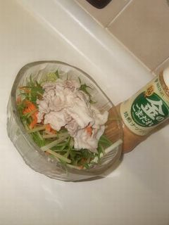 金のごまだれ☆冷しゃぶサラダ-レシピのメイン写真