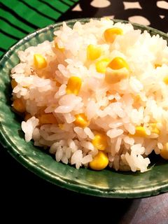 絶品!とうもろこし炊き込みごはん-レシピのメイン写真