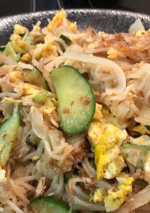 さっぱりキュウリ★夏のそうめんチャンプル-レシピのメイン写真