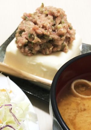 くずし冷奴-ネギトロ--レシピのメイン写真