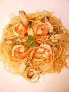 エビとエリンギのパスタ-レシピのメイン写真