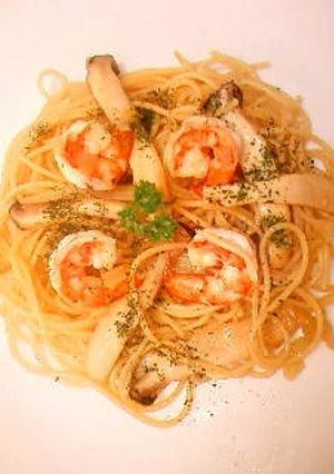 エビとエリンギのパスタ-レシピのメイン写真