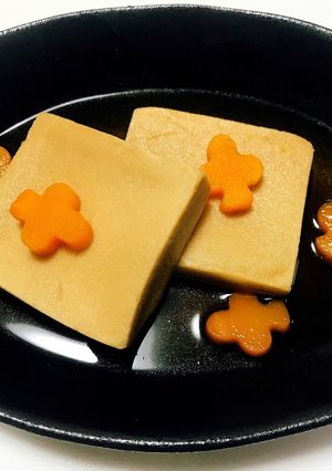 高野豆腐の煮物-レシピのメイン写真