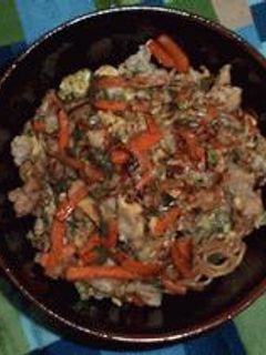 栄養満点焼きそば-レシピのメイン写真