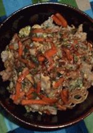 栄養満点焼きそば-レシピのメイン写真