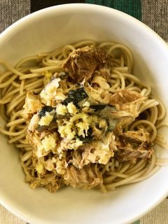 鯖缶蕎麦-レシピのメイン写真