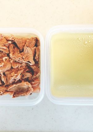 週末作りおき♡圧力鍋で牛すじの下ごしらえ-レシピのメイン写真